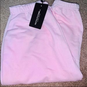 Plt pink lightweight joggers